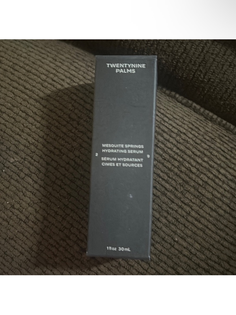 Mesquite Springs Hydrating Serum for cool beans